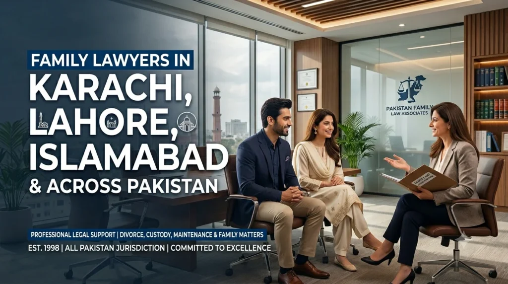 Family Lawyers in Karachi Lahore Islamabad and Pakistan