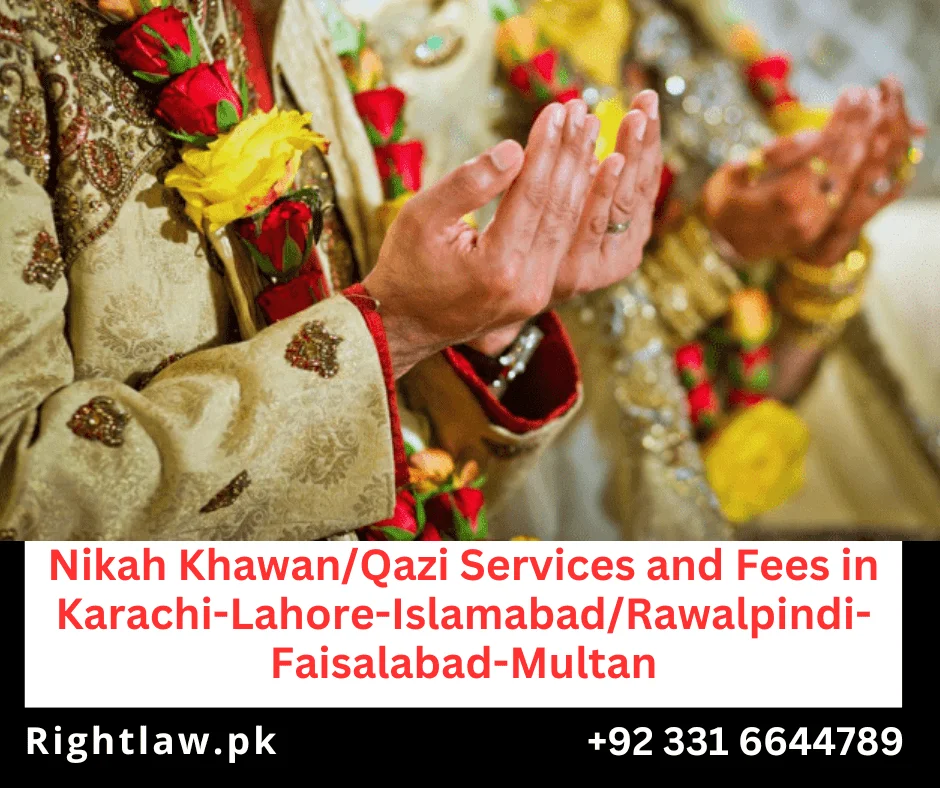 Nikah Khawan/Qazi Services Islamabad/Rawalpindi,