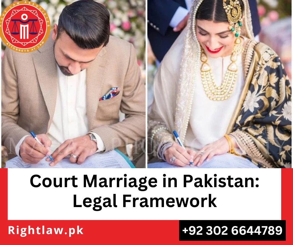 Court Marriages and Traditional Marriages in Pakistan