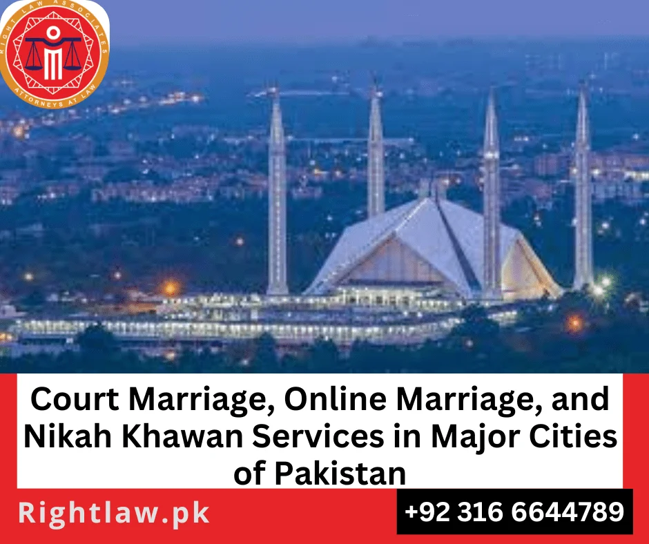 Court Marriage Services Islamabad