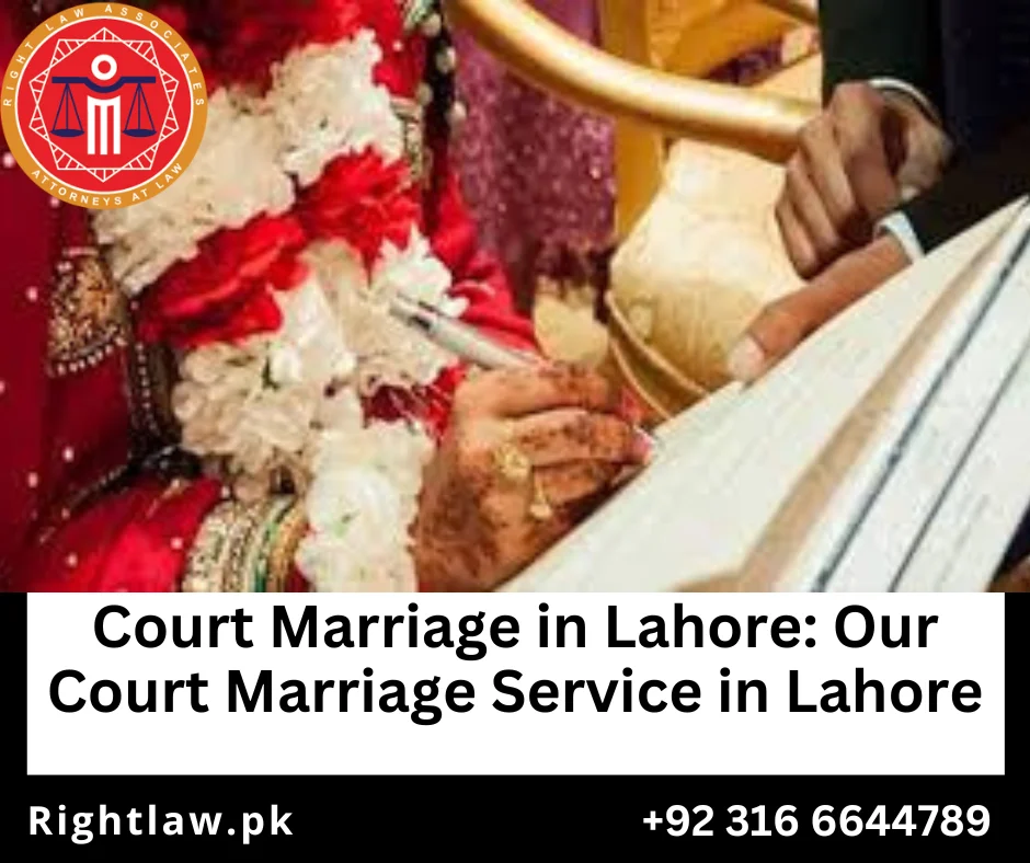 Online Court Marriage in Lahore