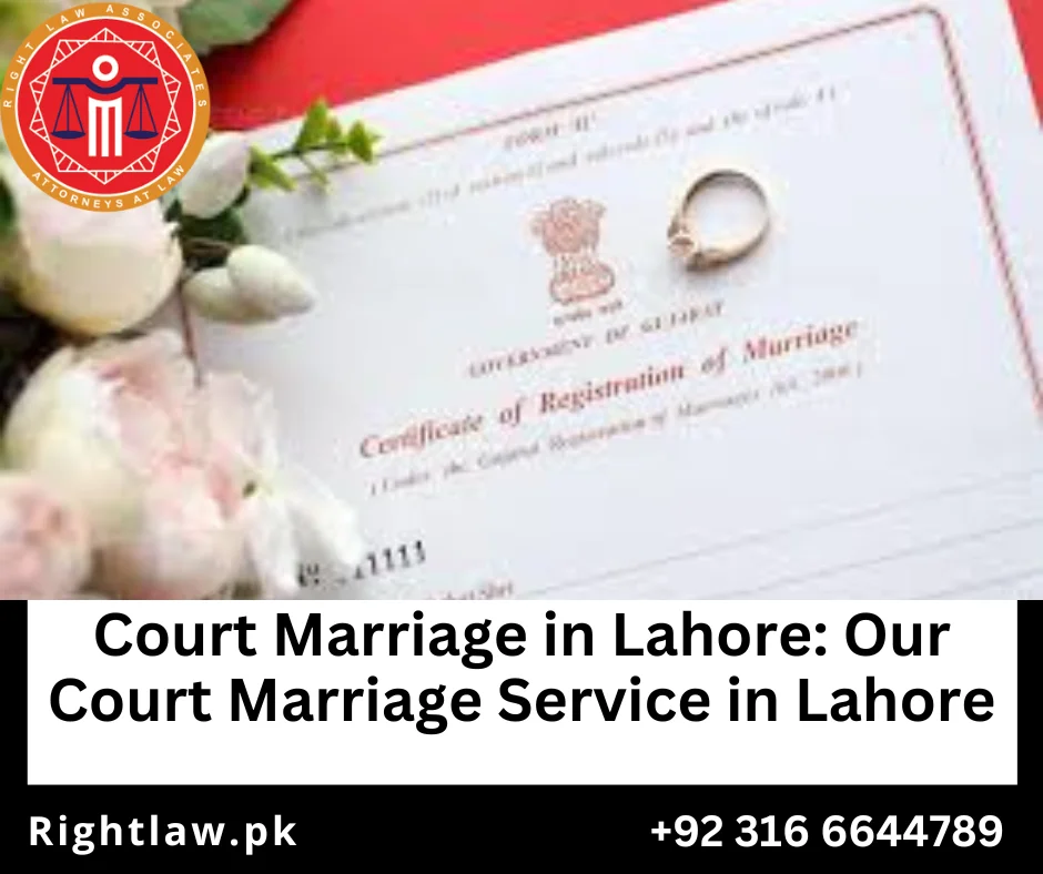 Court Marriage Documentation in Lahore