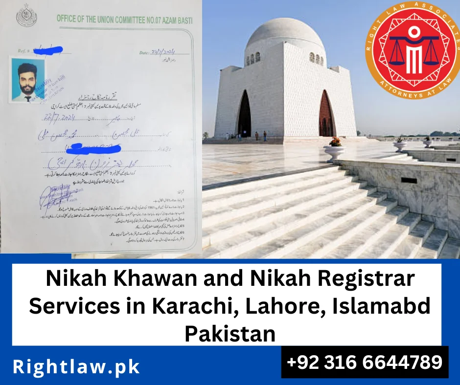 Nikah Registrar Benefits Karachi