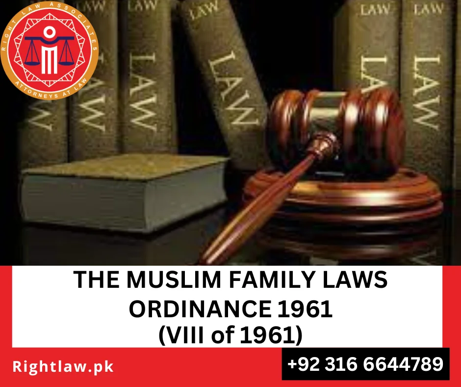 Legal framework for Muslim family laws for court marriage in Pakistan