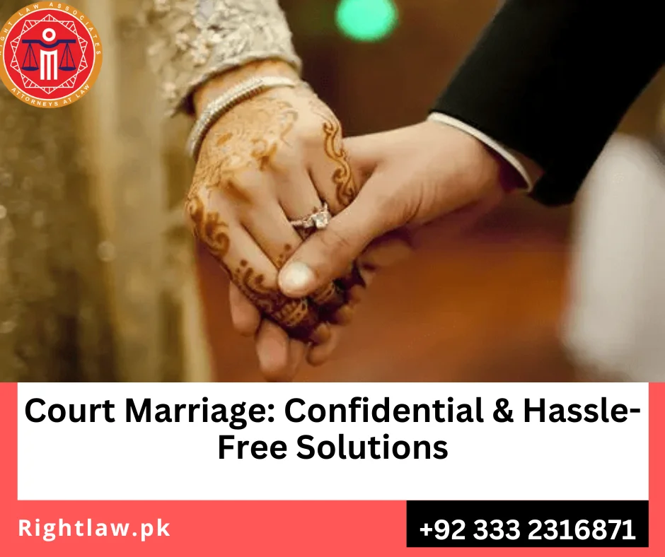 Legal Marriage Process in Pakistan