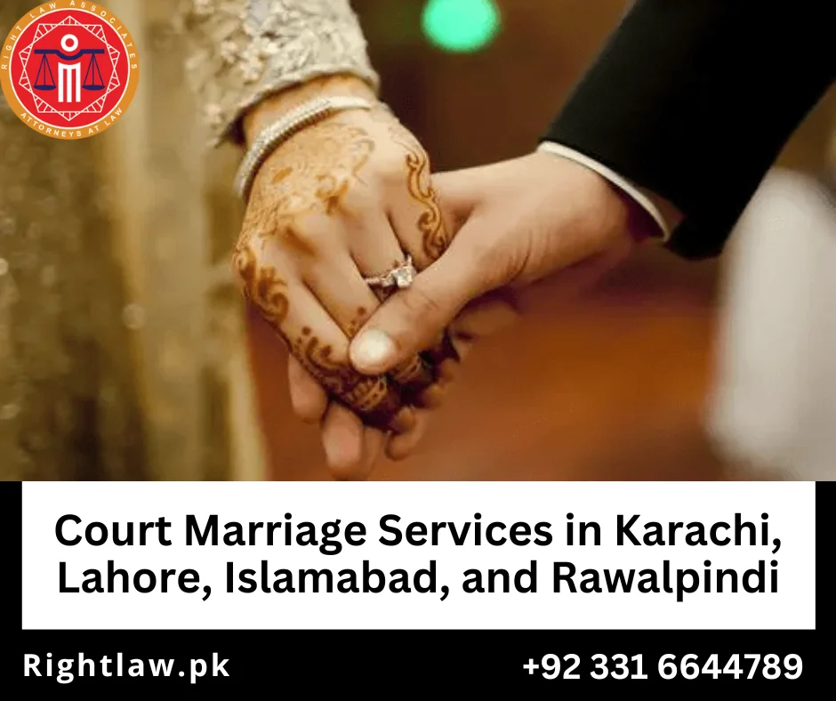 Court marriage fees in Pakistan