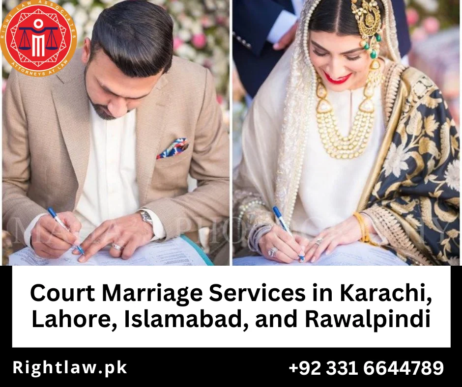 Court marriage services in Pakistan