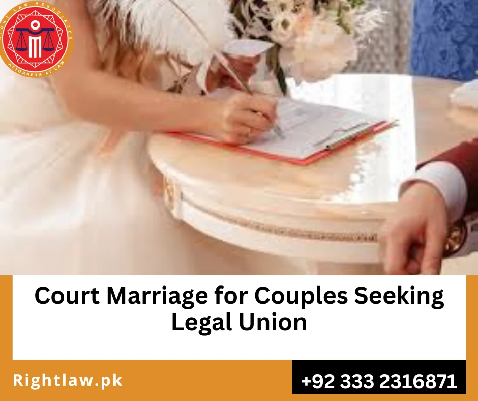 court marriage in Pakistan