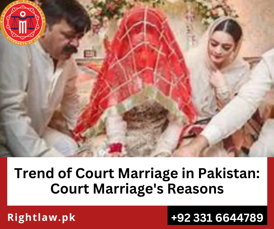 Court marriage registration in Pakistan