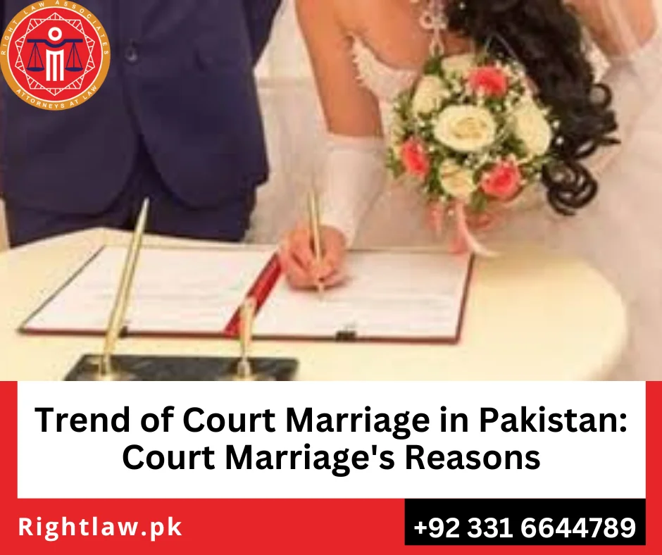 Court marriage process in Pakistan