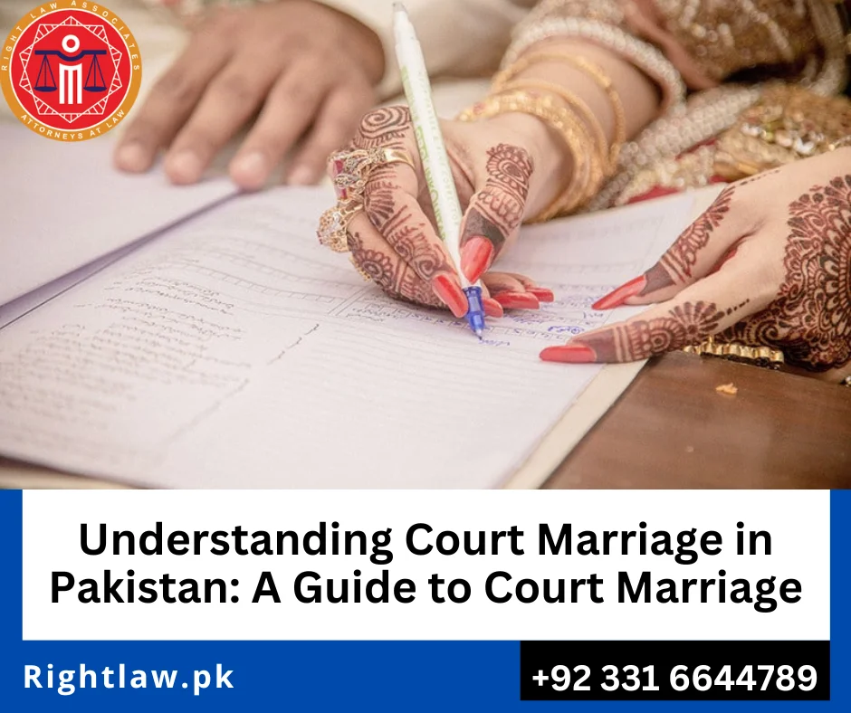 Court marriage registration Pakistan