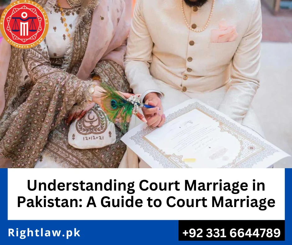 Legal court marriage in Pakistan