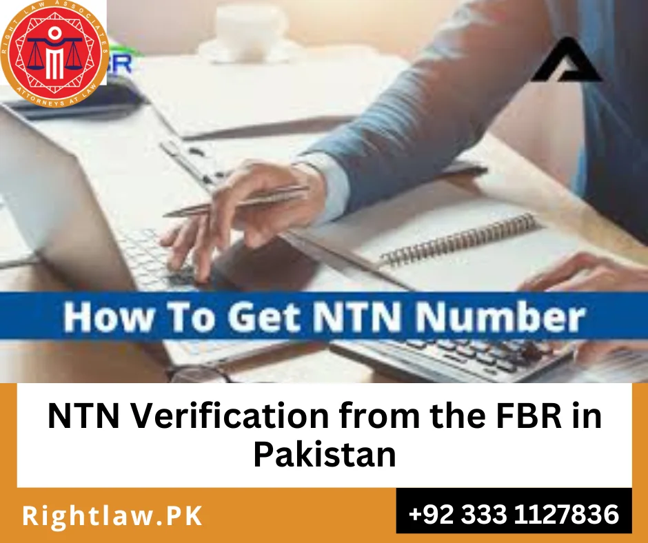 NTN Verification from the FBR in Pakistan 5 FBR NTN verification process