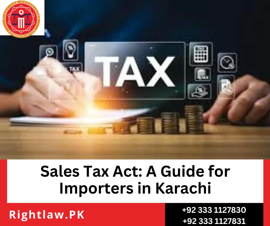 Sales Tax Act: A Guide for Importers in Karachi 3 Faceless customs assessment system for imports in Pakistan