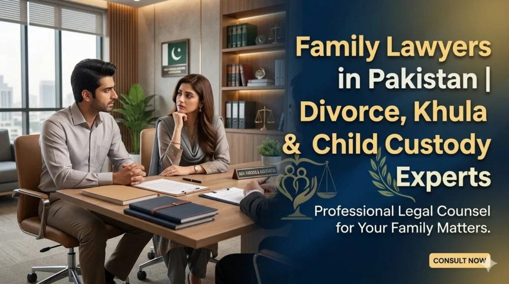 family lawyers in pakistan divorce khula child custody services