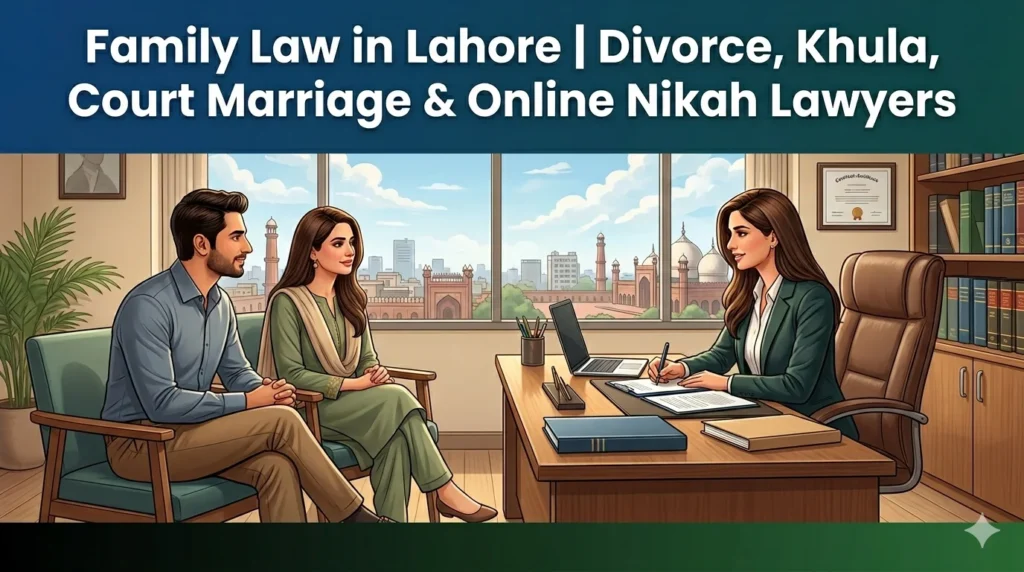 Family Law in Lahore | Divorce, Khula, Court Marriage & Online Nikah Lawyers 1 Lahore family court for marriage and divorce