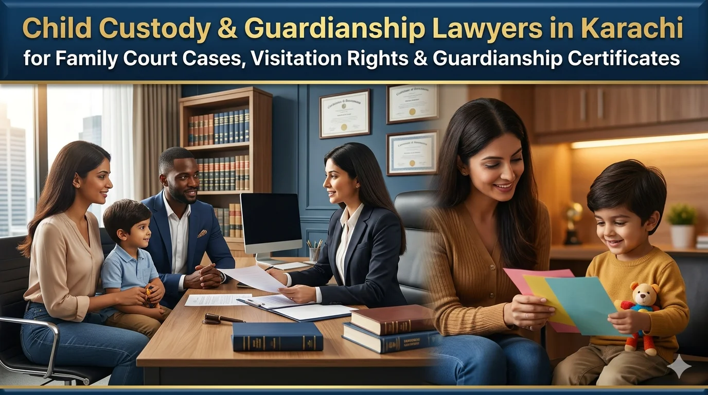 Child Custody Guardianship Lawyers in Karachi for Family Court Cases Visitation Rights Guardianship Certificates